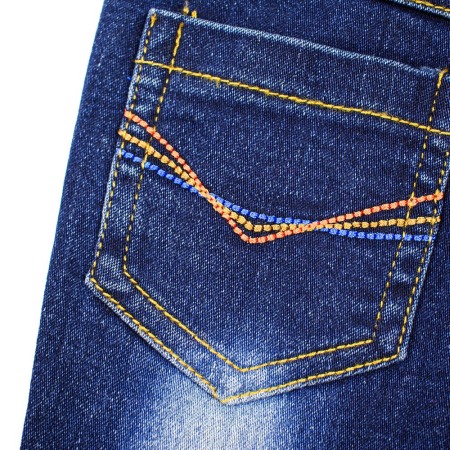 Set tricou bumbac si pantalon jeans, baiat, Babybol Barcelona [3]