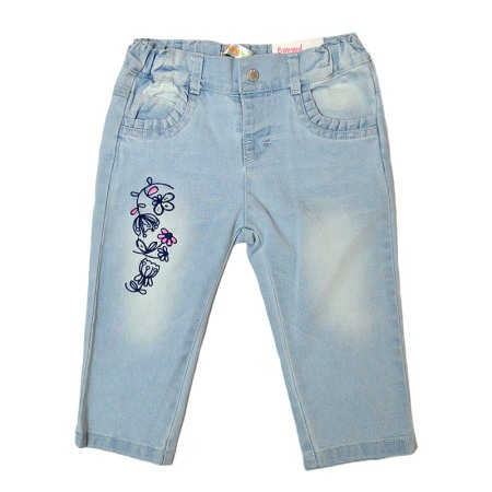 Set vara fetite tricou cu blugi light blue, Babybol [3]