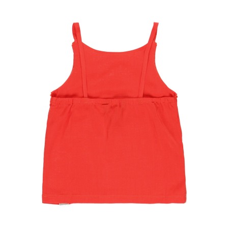 Top cu bretele fete, vascoza, rosu, Boboli [1]