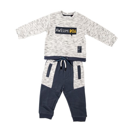 Baieti - Trening 2 piese baiat awesome boy Babybol