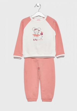 Trening 2/3 piese toamna - Trening 2 piese bebe fetita, sweet baby, Babybol