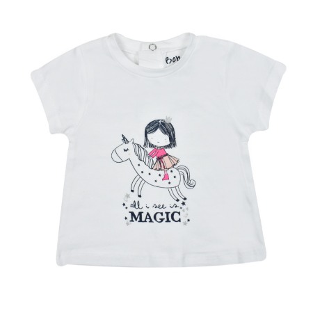 Trening bumbac 3 piese fete, imprimeu unicorn, Babybol [3]