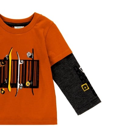 Tricou baiat maneca lunga, aspect dublu, Boboli [3]