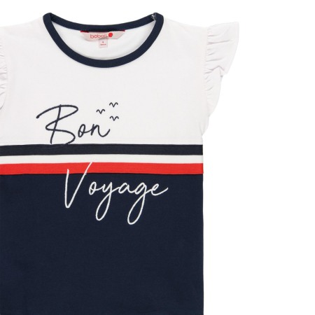 Tricou fete 6-16 ani , maneca scurta, bon voyage,Boboli [2]