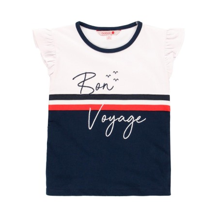 Fete/Baieti 2- 16 ani - Tricou fete 6-16 ani , maneca scurta, bon voyage,Boboli