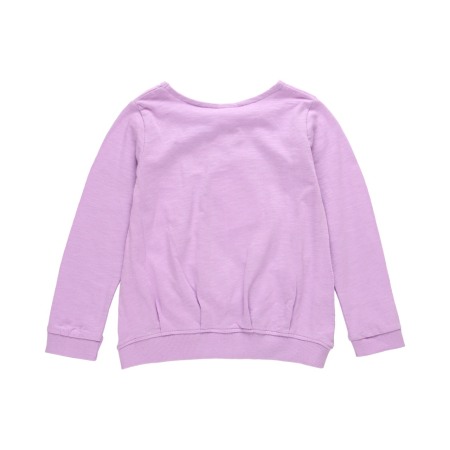 Tricou fete bumbac, maneca lunga, imprimeu fluturi, mov, brand Boboli [1]