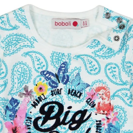 Tricou fete bumbac,maneca scurta ,Boboli [2]