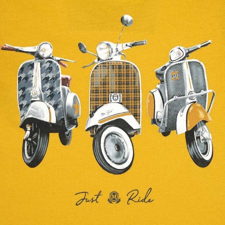 Tricou maneca lunga bebe baiat, mustar, Mayoral [2]