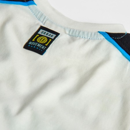 Tricou maneca lunga copii, bumbac, imprimeu city, alb, brand Boboli [3]