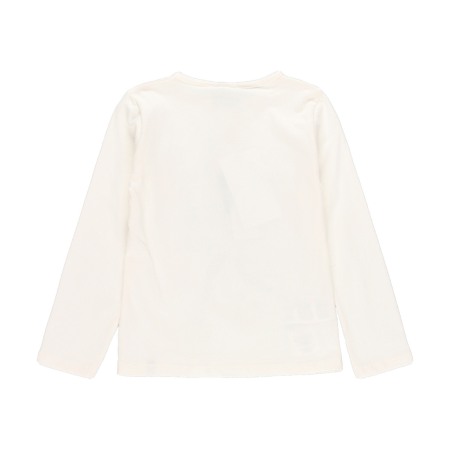 Tricou maneca lunga fete, bumbac, new york, Boboli [1]