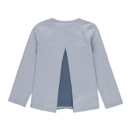 Tricou maneca lunga fetite, blue, animal print, Boboli [1]