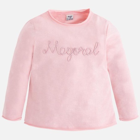 OUTLET ↗ 60% - Tricou maneca lunga fetite roz Mayoral