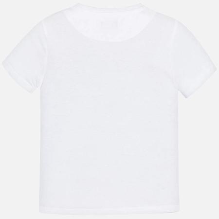 Tricou maneca scurta baiat 8-18 ani Mayoral, alb [2]