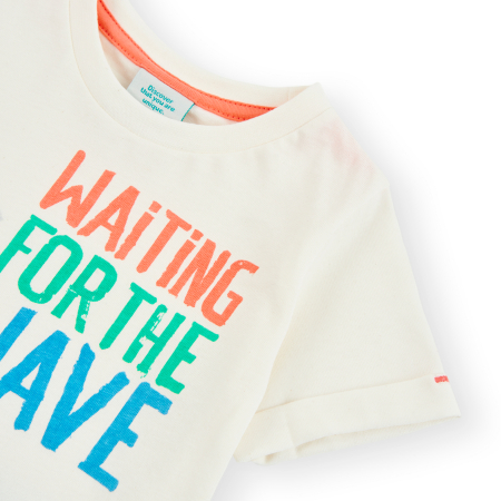 Tricou maneca scurta baieti 1-8 ani, imprimeu Rinocer cu ochelari, brand Boboli [3]