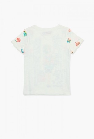 Tricou maneca scurta fete Boboli 4-14 ani cu imprimeu fetita [1]