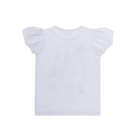 Tricou maneca scurta fete cu imprimeu flori, Ubs2 [1]