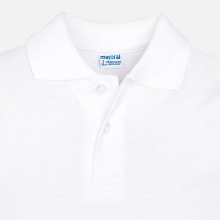 Tricou scoala polo alb, Mayoral [2]