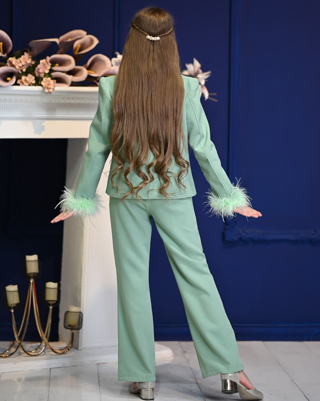 Set Feyza Verde 3 Piese [3]