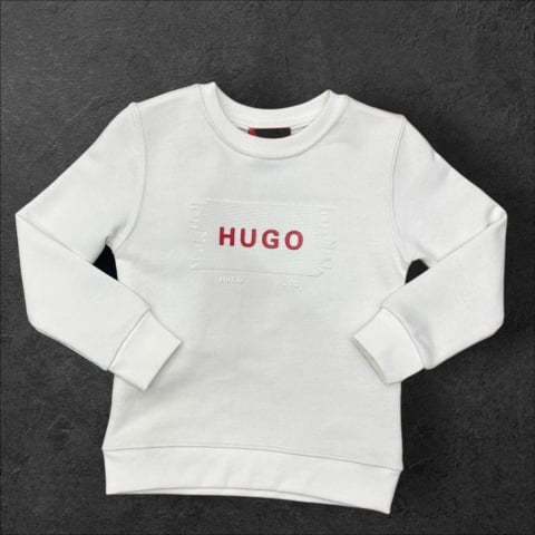Hainute Copii - Bluza HUG White New