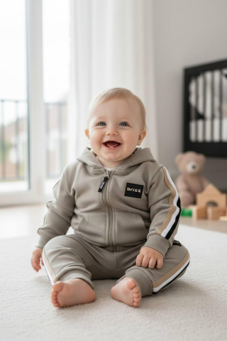 Hainute Copii - Combleu BO 2 Piese Gray