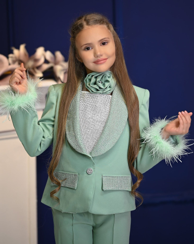 Set Feyza Verde 3 Piese [3]