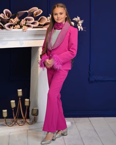 Compleuri Fetite - Set Feyza Fucsia 3 Piese