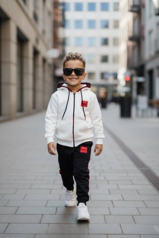 Hainute Copii - Trening H U Alb