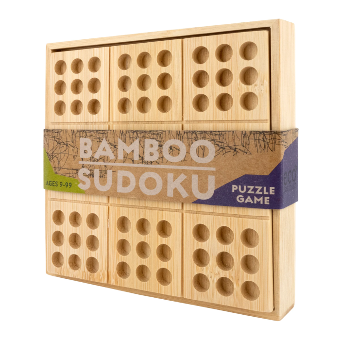 Joc logic IQ Sudoku din bambus - Bamboo Sudoku [5]