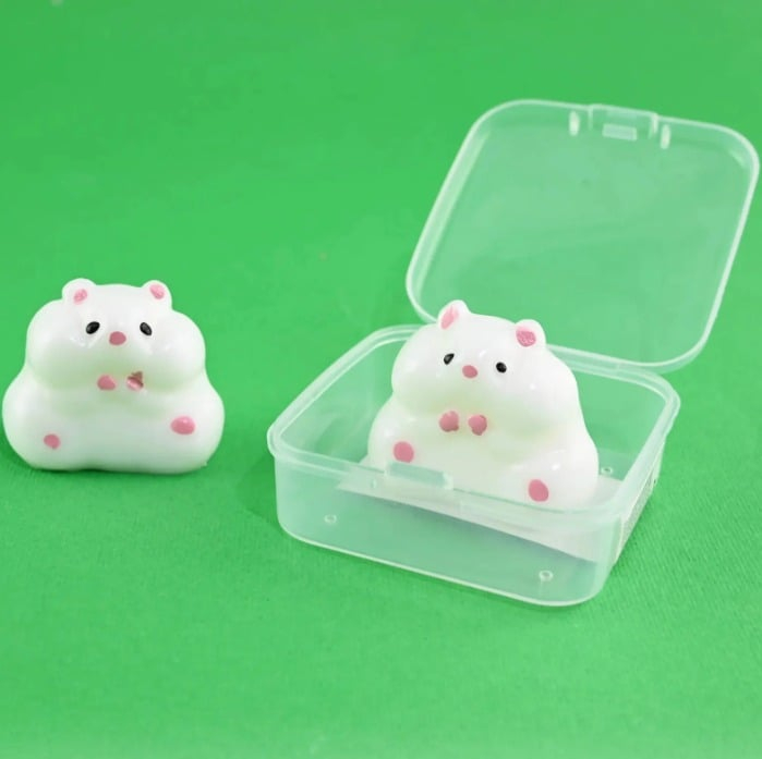 Squishy Hamster in cutiuta, 5,5 cm, Robetoy [2]