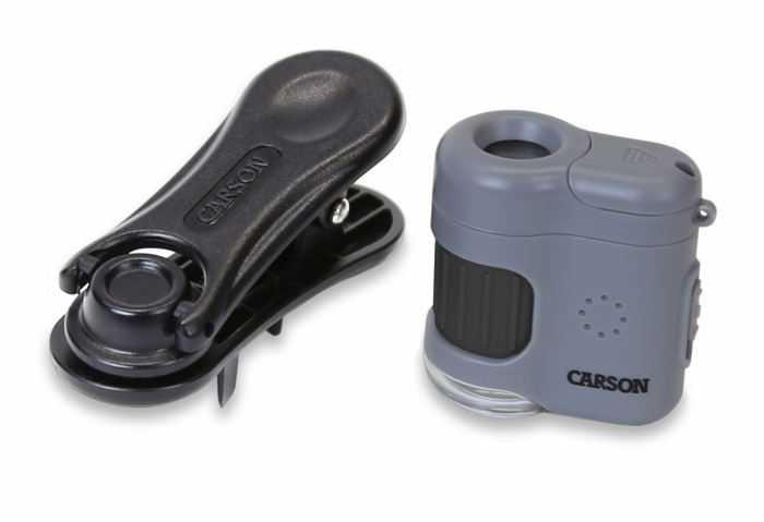 Microscop de buzunar cu adaptor pentru smartphone, marire 20x, MicroMini [12]