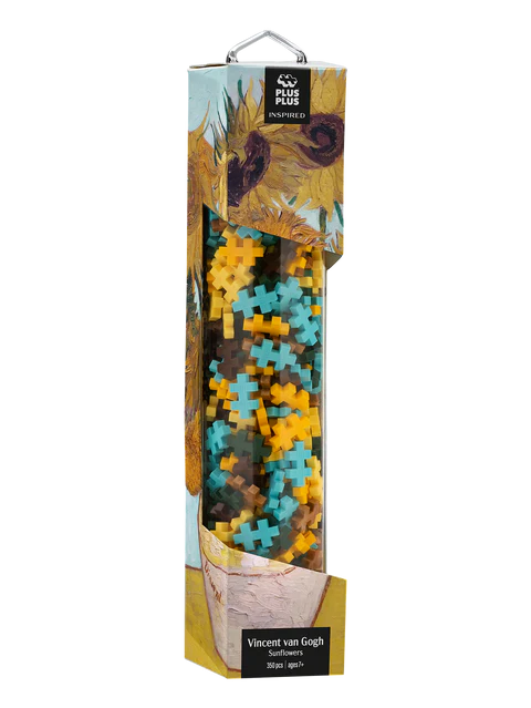 Set constructie Plus-Plus, tub creare tablou, Inspirat de Van Gogh [5]