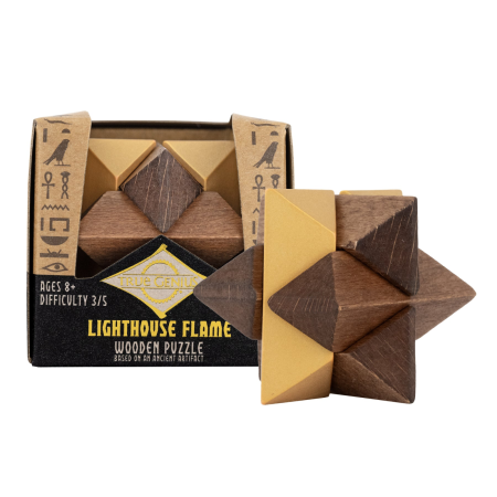 Jocuri IQ - Joc logic IQ 3D din lemn - Lighthouse Flame
