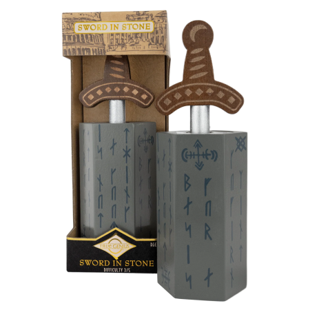 Jocuri IQ - Joc logic IQ 3D din lemn - Sword in the Stone