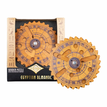 Jocuri IQ - Joc logic IQ matematic cu discuri rotative - Egyptian Almanac