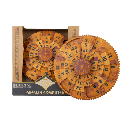 Produse - Joc logic IQ matematic cu discuri rotative - Grecian Computer