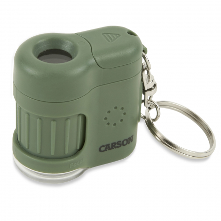 Explorare & Observare - Microscop portabil cu breloc, marire 20x, MicroMini, Safari