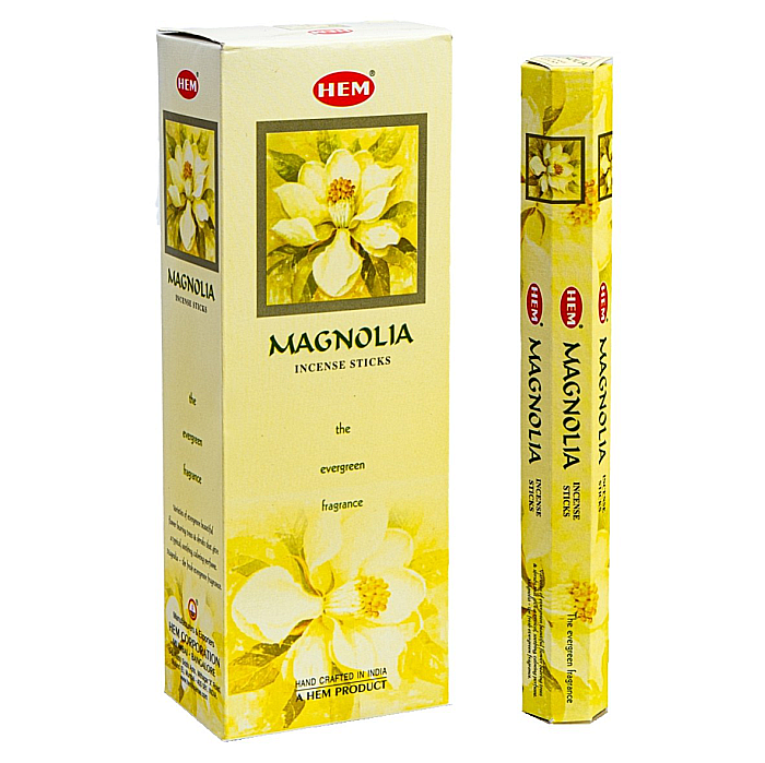 Pachet 120 betisoare parfumate HEM Magnolie si Ulei aromaterapie Magnolie Kingaroma, 10 ml [3]