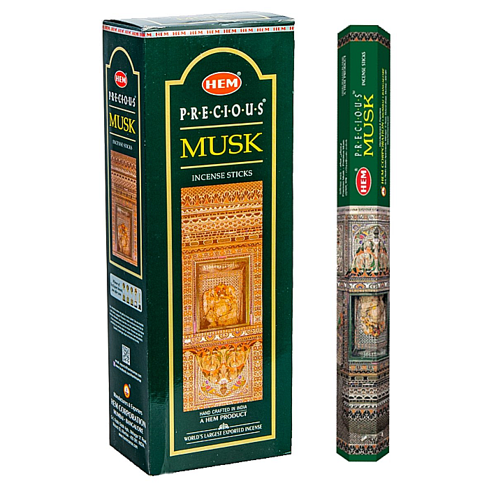 Pachet 120 betisoare parfumate HEM Musk si Ulei aromaterapie Musk Kingaroma, 10 ml [3]