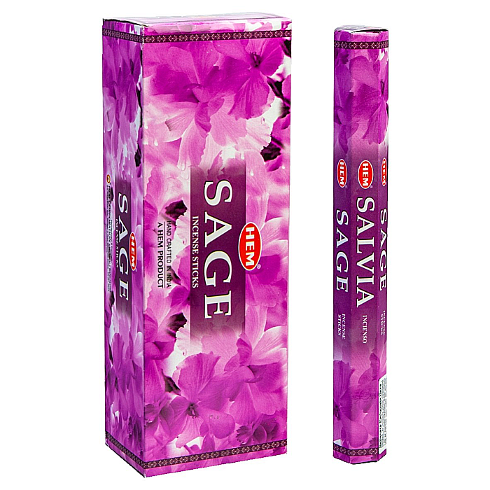 Pachet 120 betisoare parfumate HEM Salvie si Ulei aromaterapie Salvie Kingaroma, 10 ml [3]