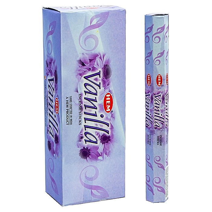 Pachet 120 betisoare parfumate HEM Vanilie si Ulei aromaterapie Vanilie Kingaroma, 10 ml [3]