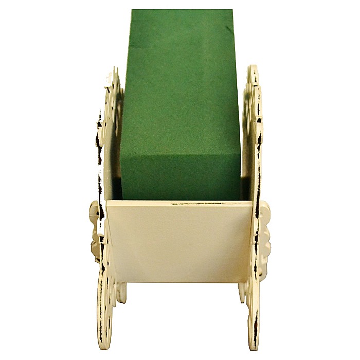 Suport aranjamente florale Caleașcă Valentines Albă [2]