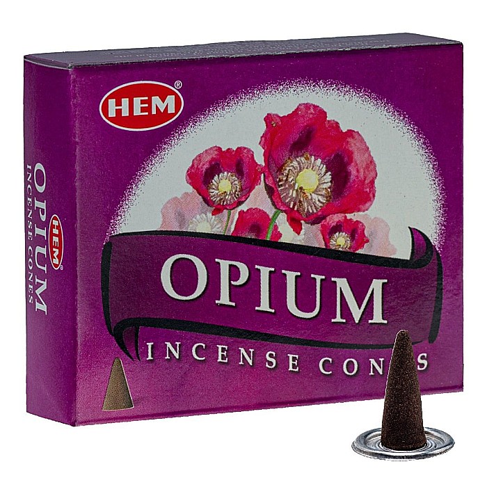 Conuri parfumate HEM, Opium 10 buc [1]