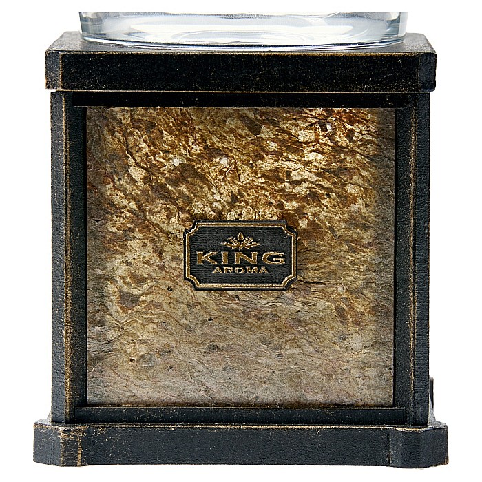 Difuzor aromaterapie STONE Ardezie cu lumanare + 3 uleiuri aromaterapie 10 ml [7]