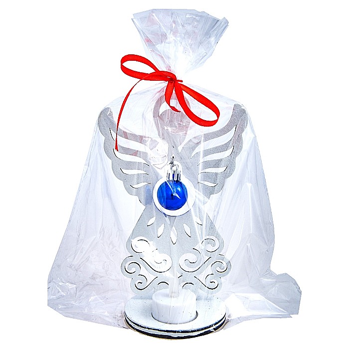 Îngeraș glob mic cu lumanare [5]