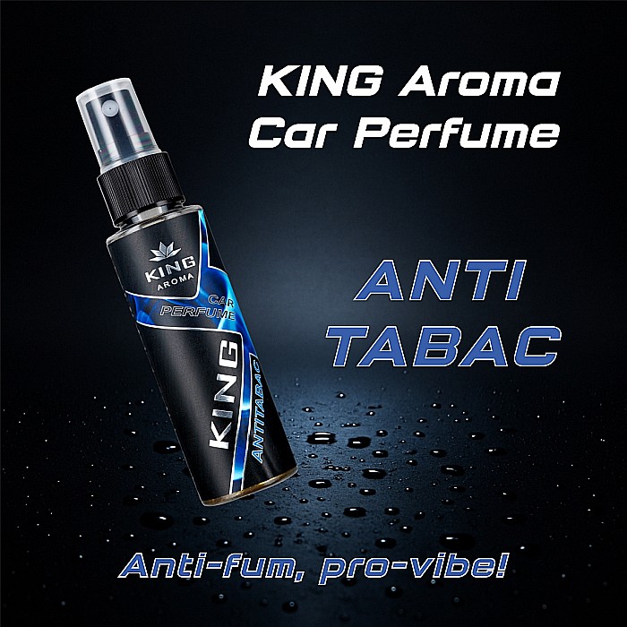 Odorizant auto cu pulverizator Antitabac Kingaroma 50 ml [2]