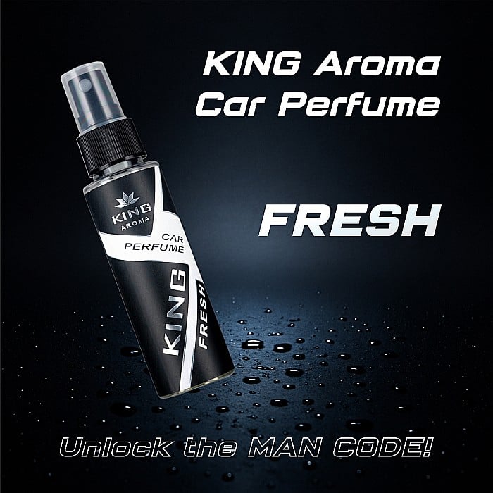 Odorizant auto cu pulverizator Fresh Kingaroma 50 ml [2]