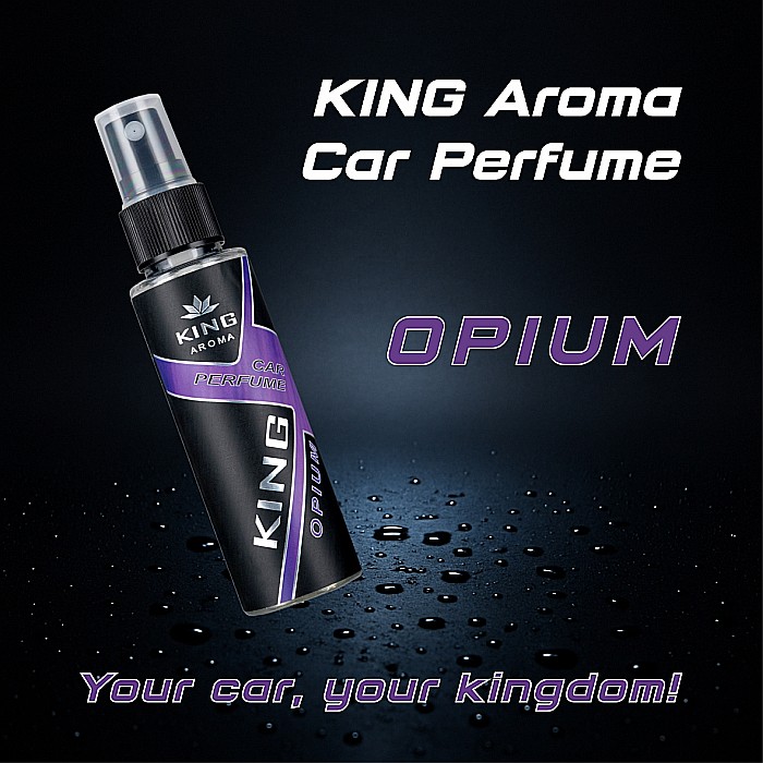 Odorizant auto cu pulverizator Opium Kingaroma 50 ml [2]