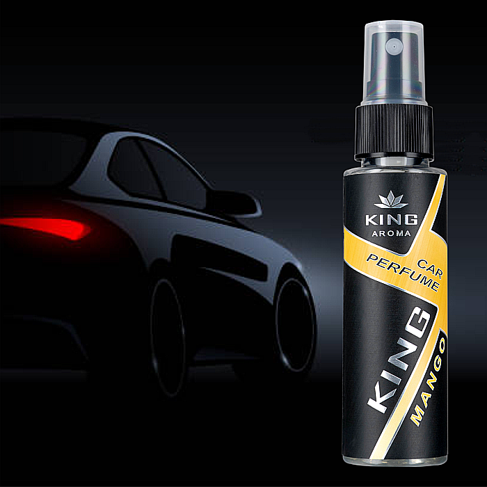 Odorizant auto cu pulverizator Mango Kingaroma 50 ml [3]