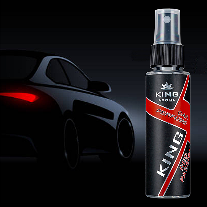 Odorizant auto cu pulverizator Red Passion Kingaroma 50 ml [3]