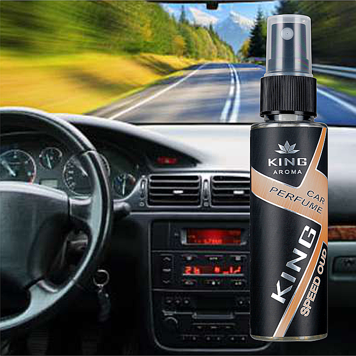 Odorizant auto cu pulverizator Speed Oud Kingaroma 50 ml [4]